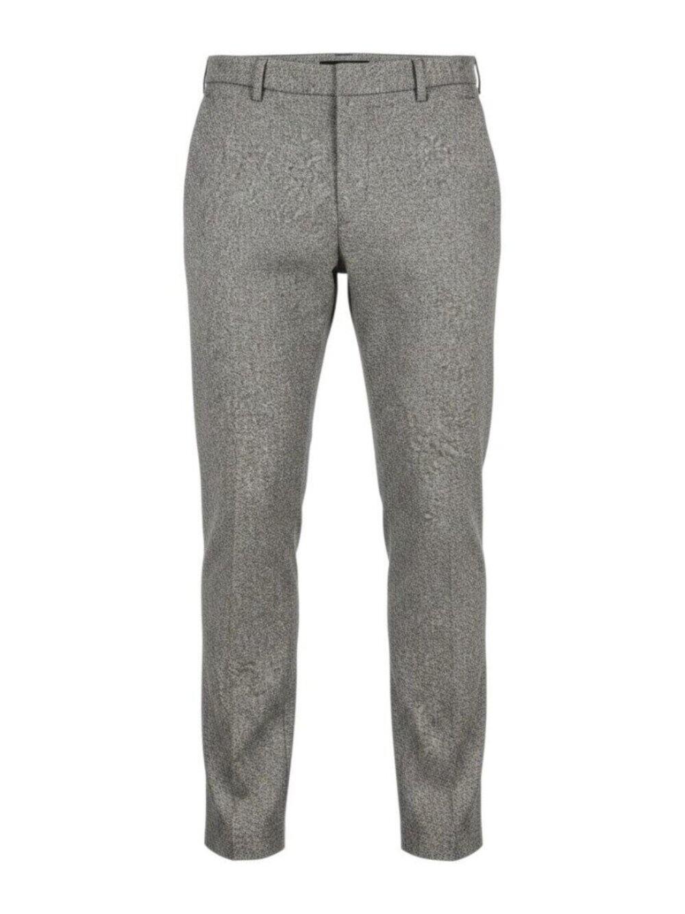 H&M Mens Skinny Fit Textured Gray Dress Pants 32R